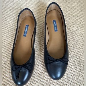 Margaux black ballet flats.